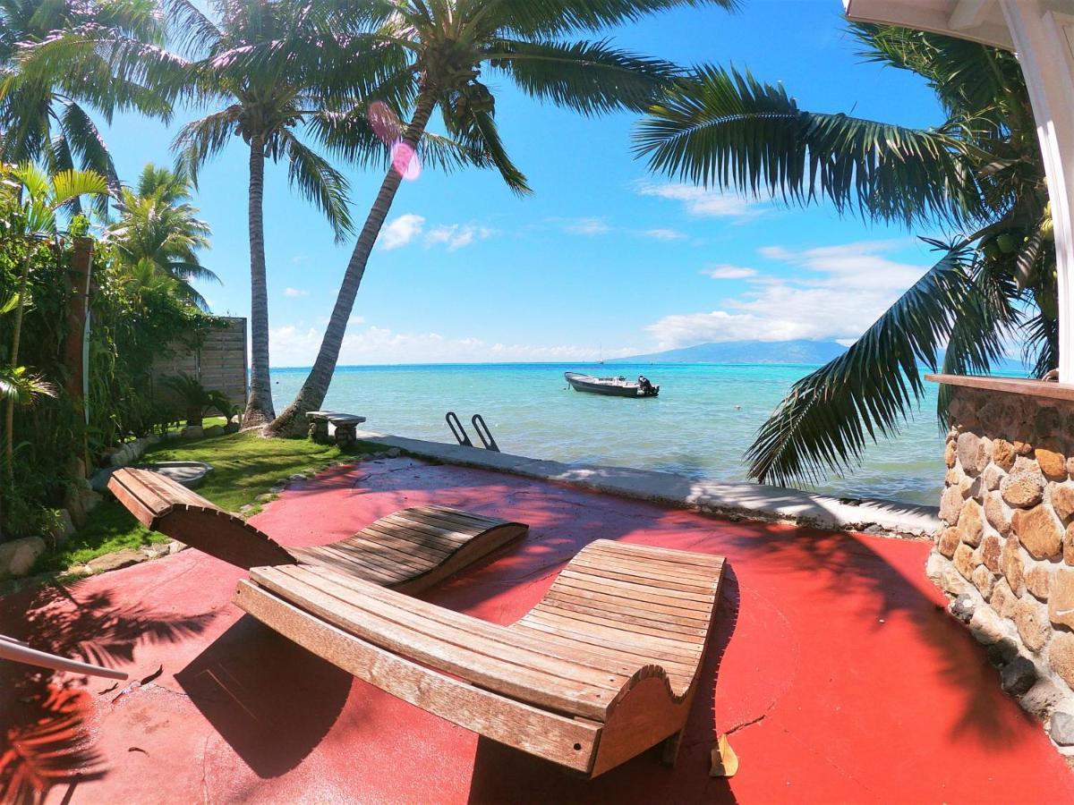 Moorea - Bungalow Chez Papou Afareaitu Exterior foto