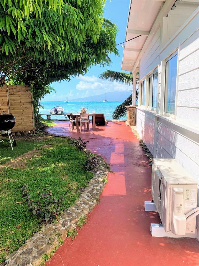 Moorea - Bungalow Chez Papou Afareaitu Exterior foto